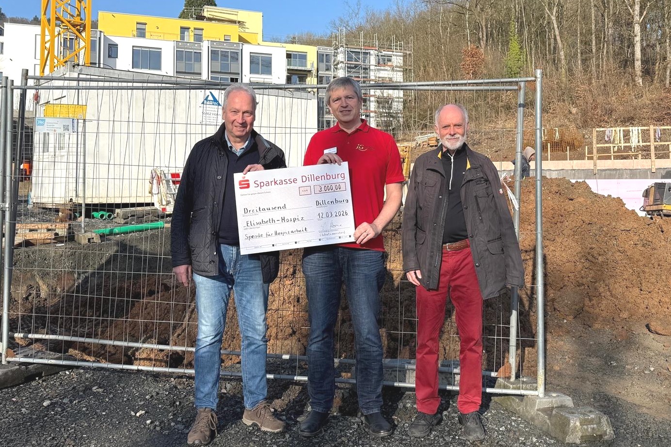 Lions-Club Dillenburg-Oranien unterstützt Elisabeth-Hospiz mit 3.000 Euro