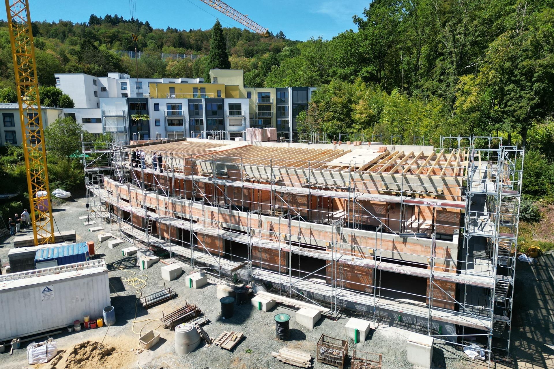 Richtfest am Elisabeth-Hospiz: Ein wichtiger Meilenstein ist erreicht